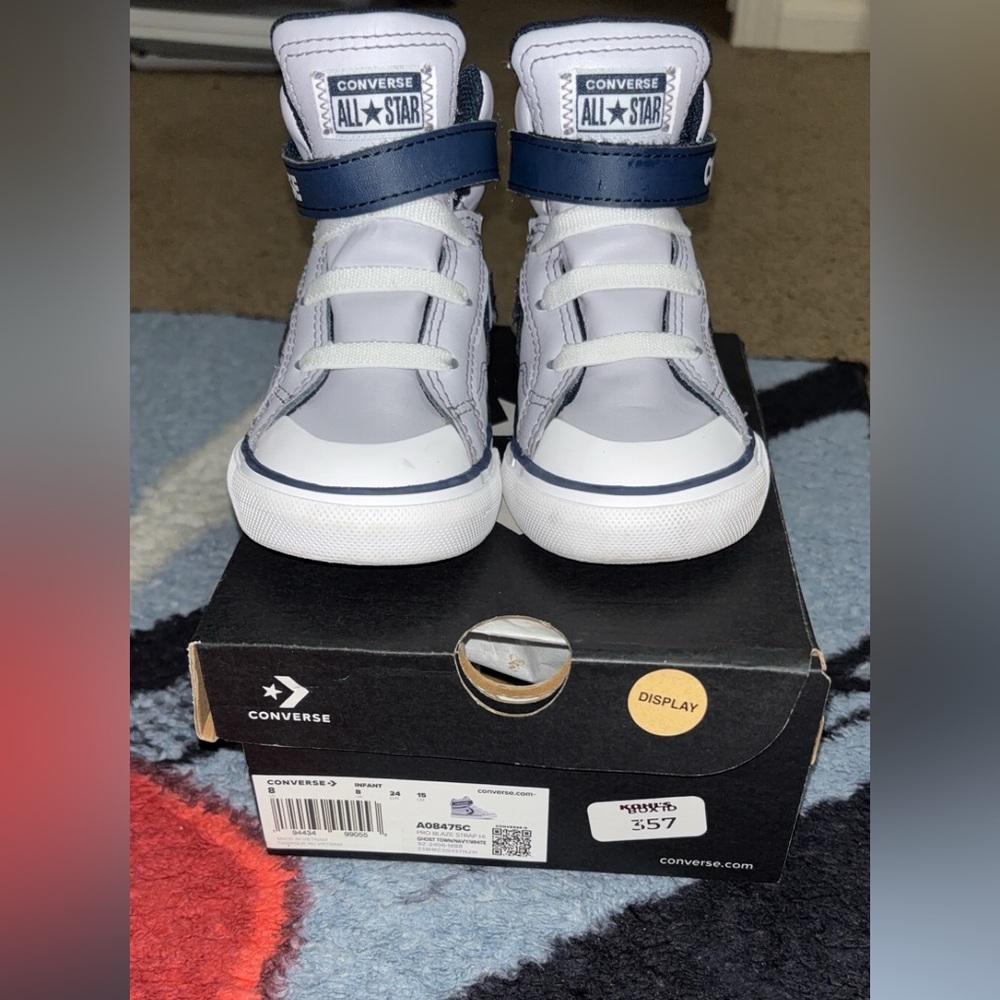 Converse Kids' Light Gray Sneakers